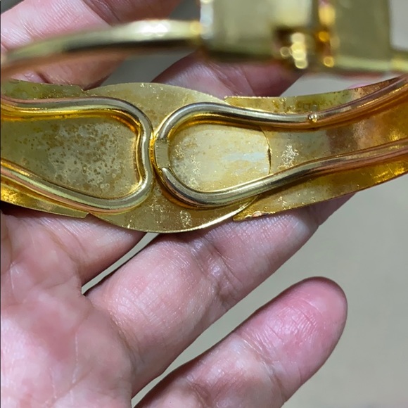 🖤Vtg💕cloisonné bangle bracelet - Picture 7 of 11